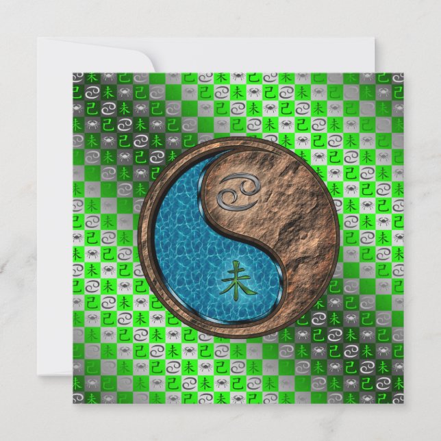 Carte Cancer & Earth Goat (Devant)