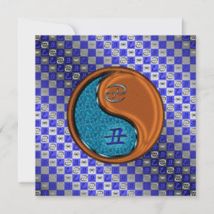 Carte Cancer et ox de bois