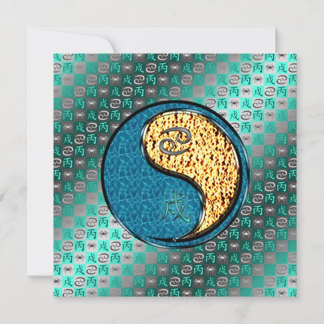 Carte Cancer & Fire Dog (Devant)