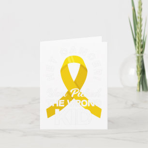 Carte Cancer Vous Avez Choisi Le Mauvais Enfant Cancer W
