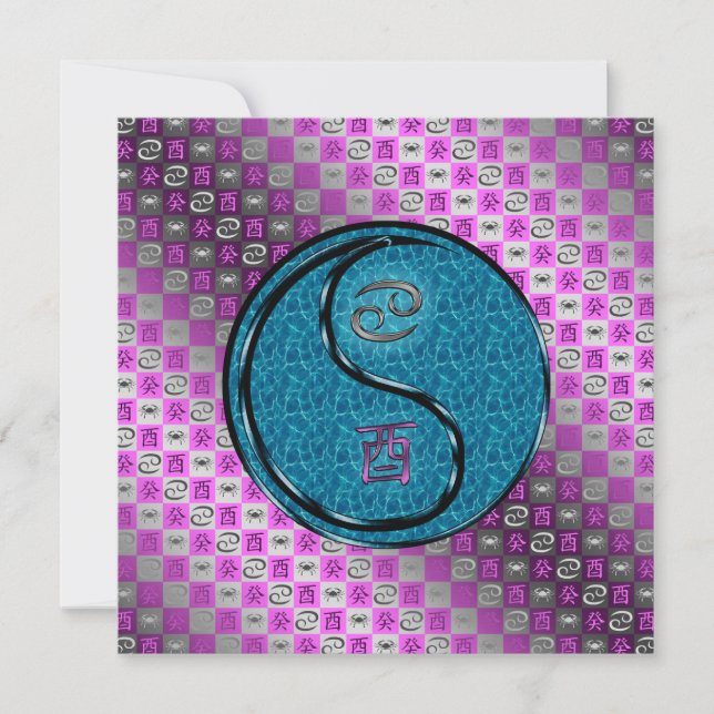 Carte Cancer & Water Roster (Devant)