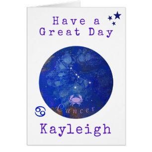 Carte Cancer Zodiac, Carte Anniversaire Horoscope