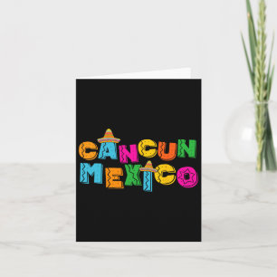 Carte Cancun Mexique 