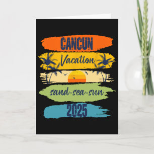 Carte Cancun Mexique 2025 Vacances d'été en famille asso