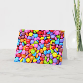Carte Candies du Colorful