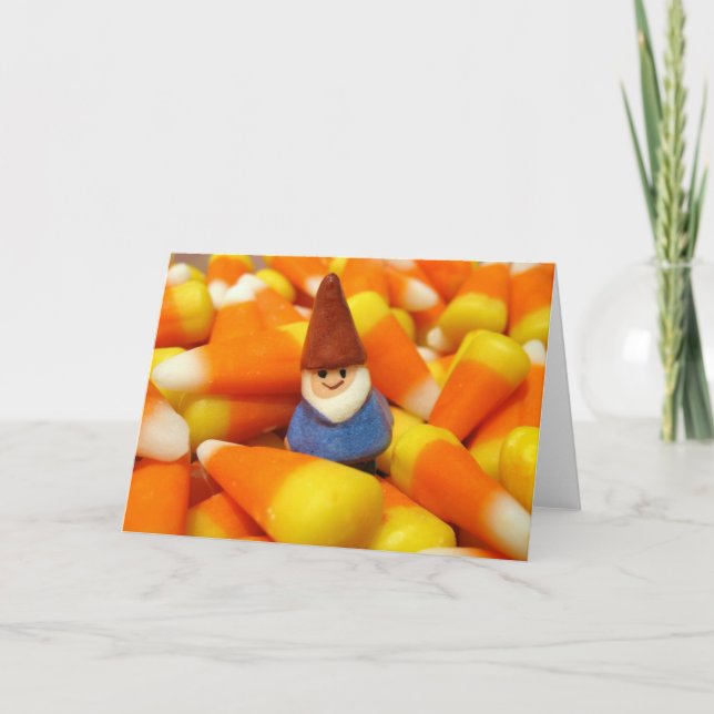 Carte Candy Corn Gnome (Devant)