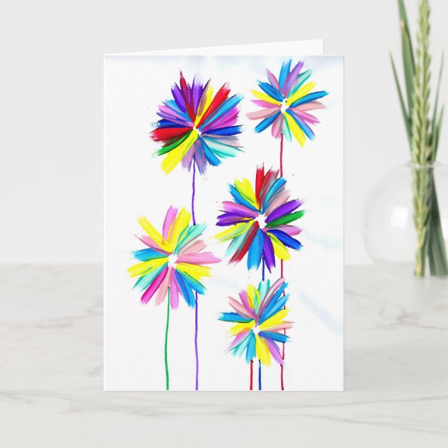 Carte Candy Waters Artiste de l'autisme (Devant)