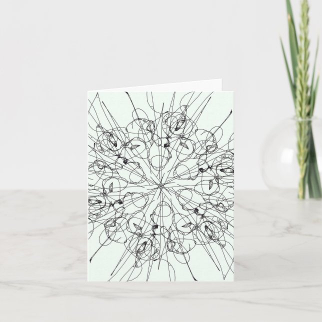 Carte Candy Waters Artiste de l'autisme (Devant)