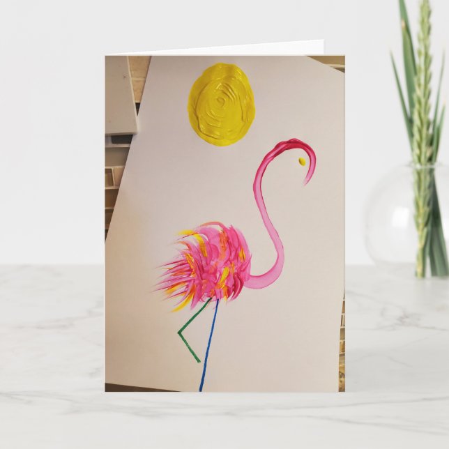 Carte Candy Waters Artiste de l'autisme (Devant)