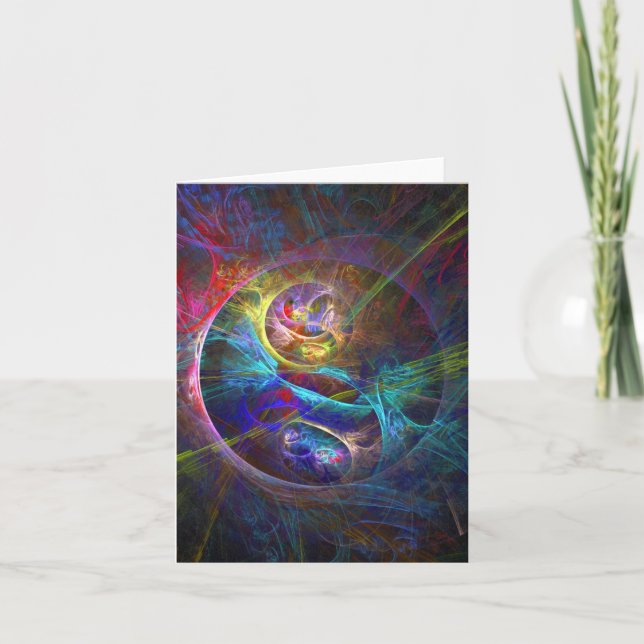 Carte Candy Waters Artiste de l'autisme (Devant)