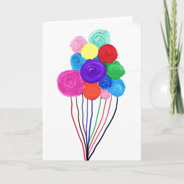 Carte Candy Waters Artiste de l'autisme (Devant)