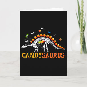 Carte Candysaurus bonbons en forme de maïs Dinosaur sque