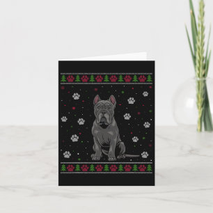 Carte Cane Corso Sweat de Noël Xmas Animal Chien L