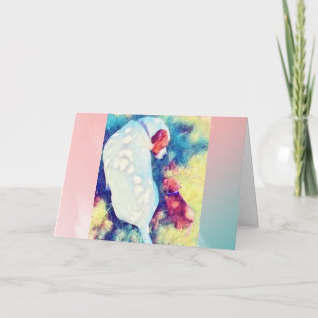 Carte Canine Friends Blank 5x7 (Devant)