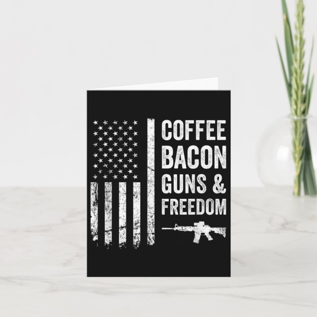 Carte Canons à café & amp; Liberté - Grill barbecue Funn (Devant)