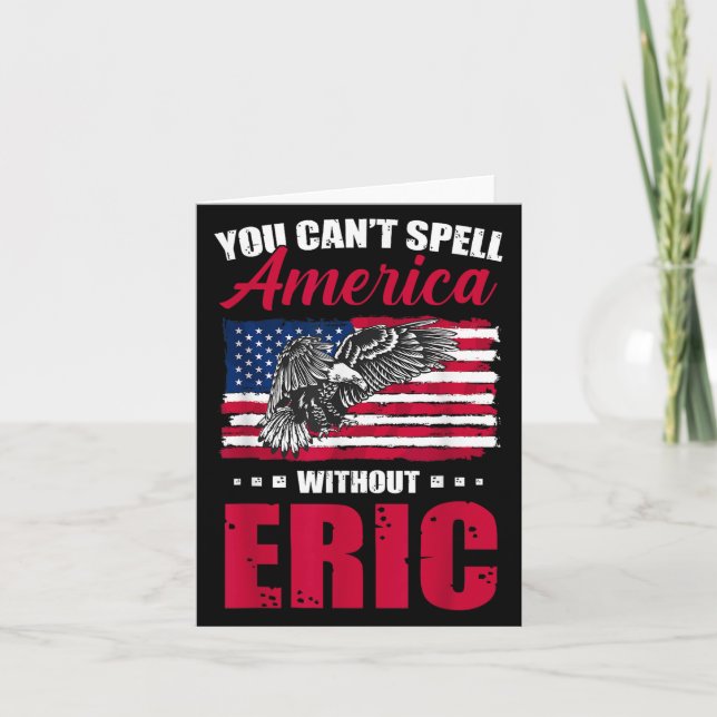 Carte Cant Spell America W_out Eric 4 juillet Pour Part (Devant)