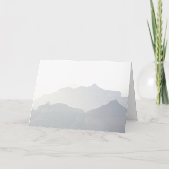 Carte Canyon grand d'automne (carte de voeux) (Devant)