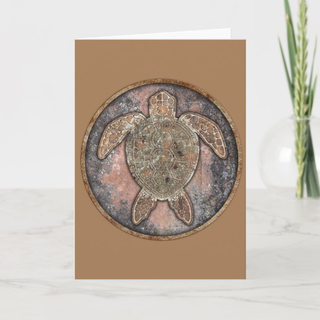 Carte Canyons de discussion de la tortue marine Moss Roc (Devant)