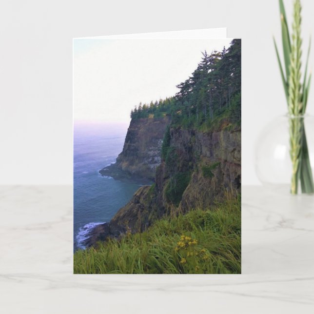 Carte Cap Meares, Oregon Coast (Devant)