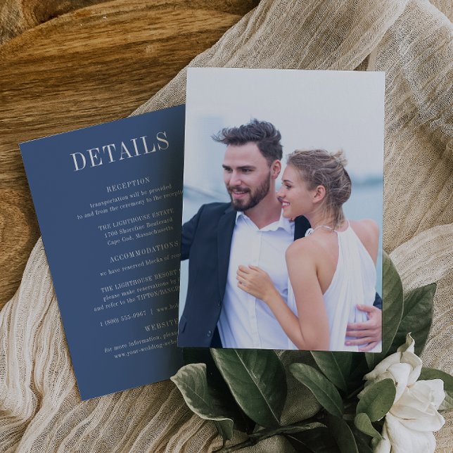 Carte CAPE COD Coastal Mariage Détails (Créateur téléchargé)