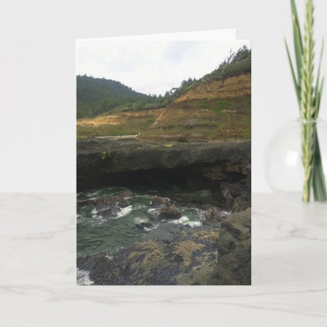 Carte Cape Perpetua, Côte de l'Oregon (Devant)