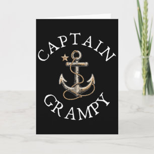 Carte Capitaine Grampy Bateau Voile Bateau Ancien Ancre