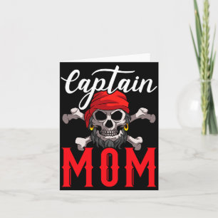 Carte Capitaine maman maman pirate amant performance