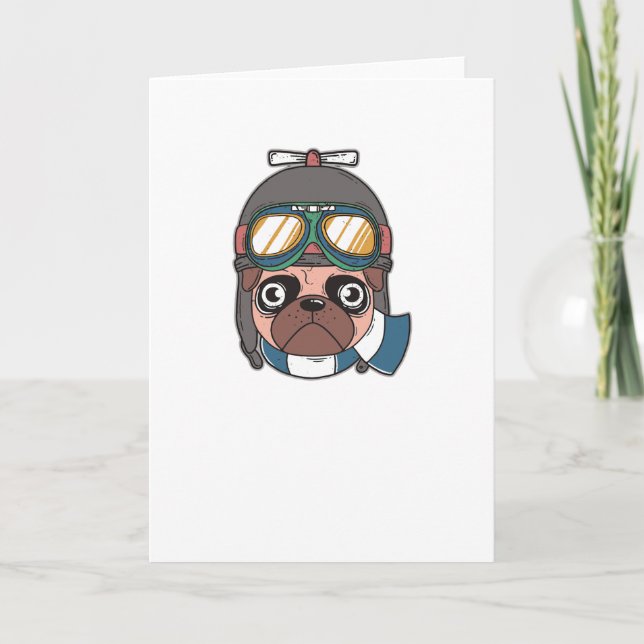 Carte Capitaine Pug (Devant)