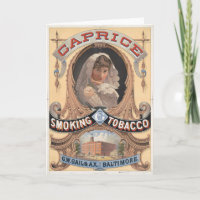 Caprice Tabac Publicité Vintage
