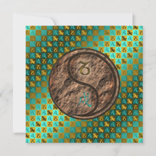 Carte Capricorne et chien de la Terre