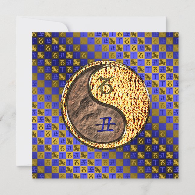 Carte Capricorne et Ox de feu (Devant)