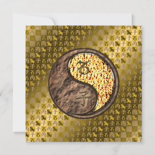 Carte Capricorne et rat de feu