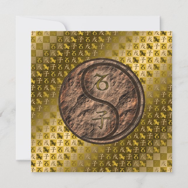 Carte Capricorne et Rat de la Terre (Devant)