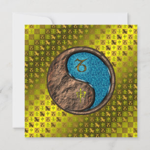 Carte Capricorne et singe de l'eau