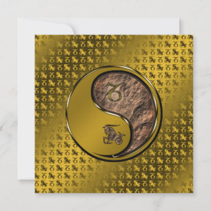 Carte Capricorne sur la mer