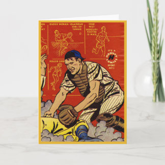 Carte Capteur de baseball vintage