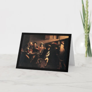 Carte Caravaggio appeler de St Matthew