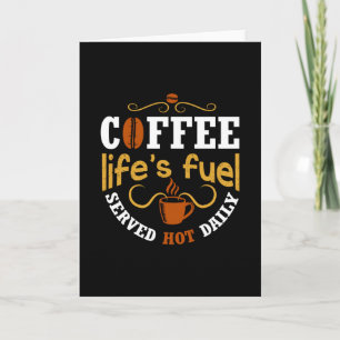 Carte Carburant de la vie de café