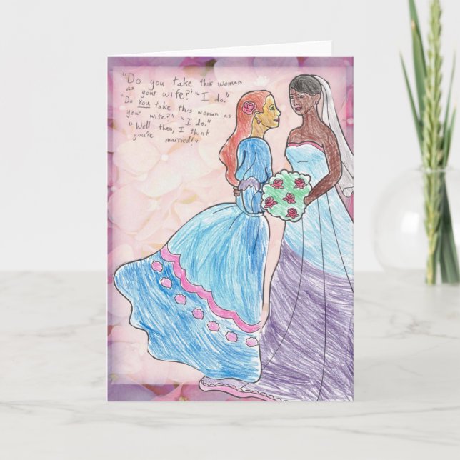 Carte Card - Do You Take This Woman (Devant)