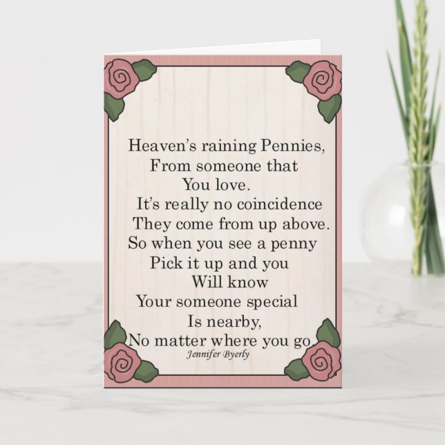 Carte Card-Penny de Heaven-Glue Penny on (Devant)