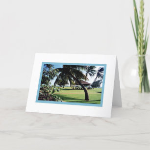 Carte Card-Poipu Beach Park, Kauai, Hawaii