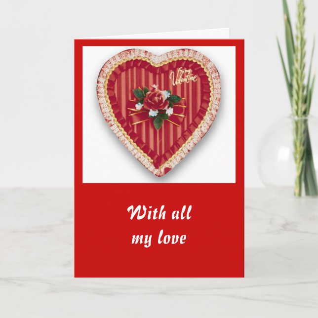 Carte cardiaque de Valentine (Devant)