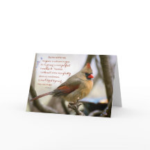 Carte cardinale d'encouragement de 12:9 de 2