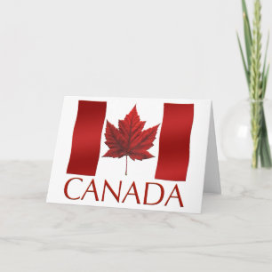 Carte Cards Canada Custom Cards Canada Flag Cards Greeti