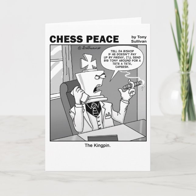 Carte Caricature de Kingpin Chess Peace (Devant)