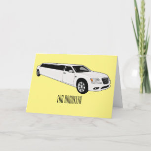 Carte Caricature limousine