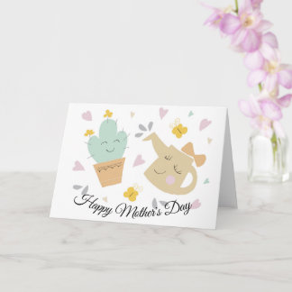 Carte Caricature mignonne