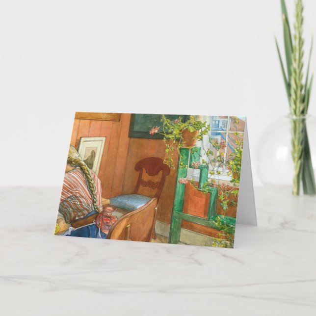 Carte Carl Larsson - Communication écrite (Devant)