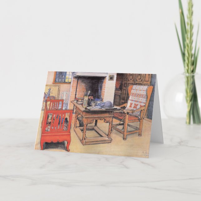 Carte Carl Larsson, Peek-a-Boo, (Devant)