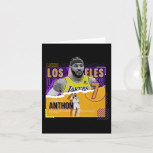 Carte Carmelo-anthony -basket-ball-posters-papier-lakers
